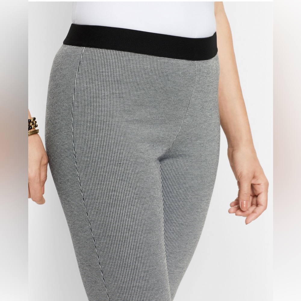 TALBOTS SOHO LEGGINGS - HOUNDSTOOTH